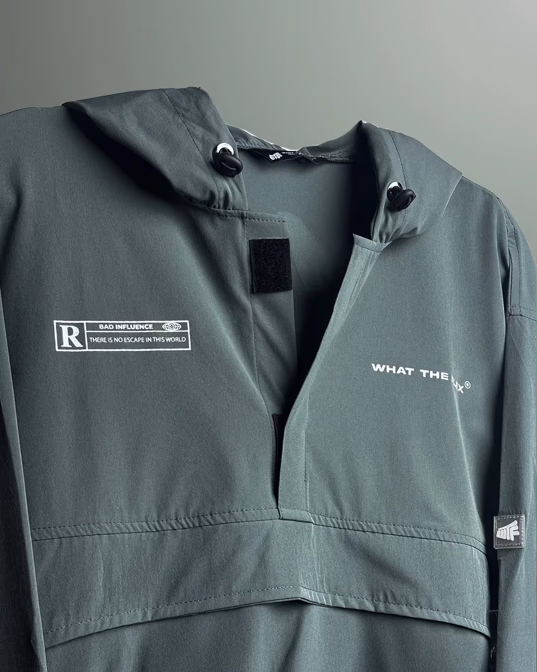Signature Green Air Nylon Hoodie image 6