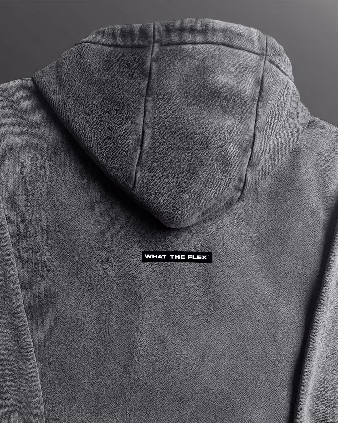 Smoke Grey Zipper Hoodie  image 12