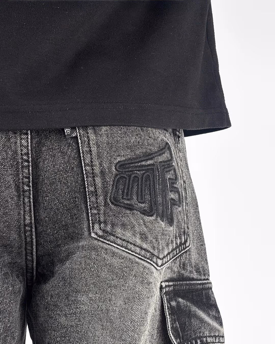 Stash Pocket Cargo Baggy Jeans  image 10