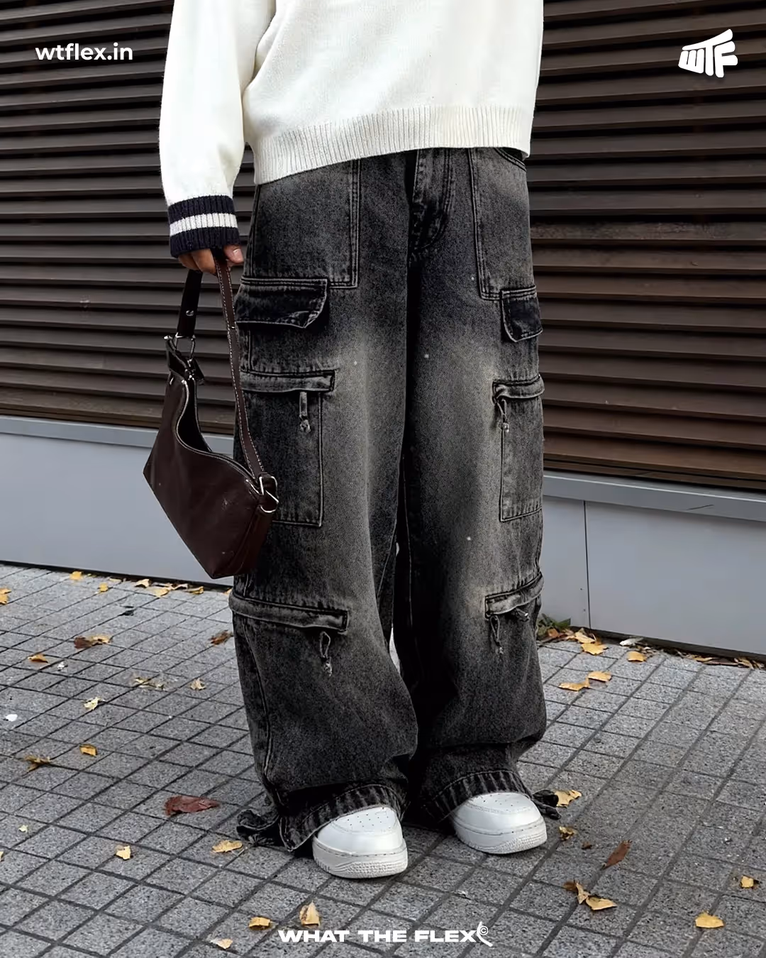 Stash Pocket Cargo Baggy Jeans  image 4