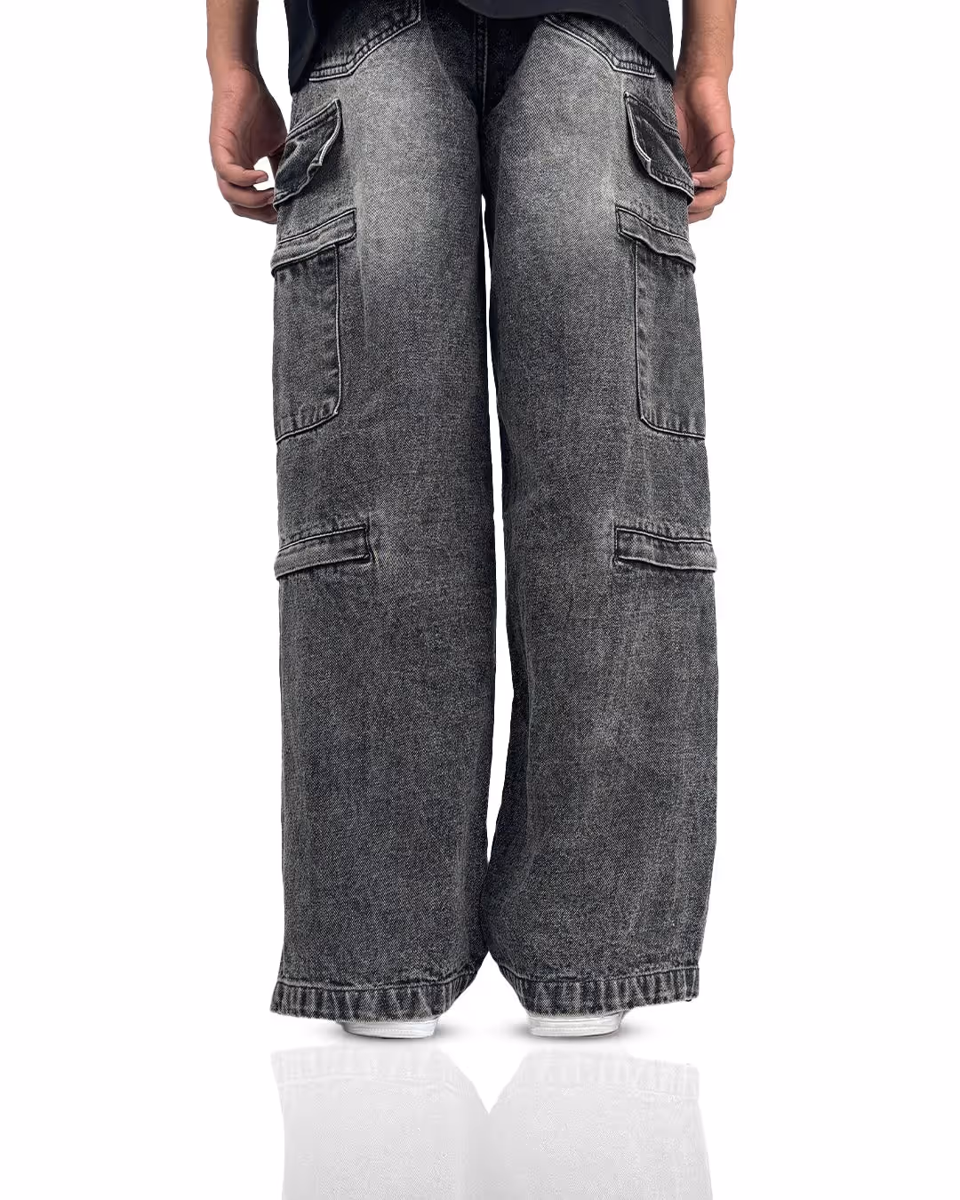 Stash Pocket Cargo Baggy Jeans  image 7