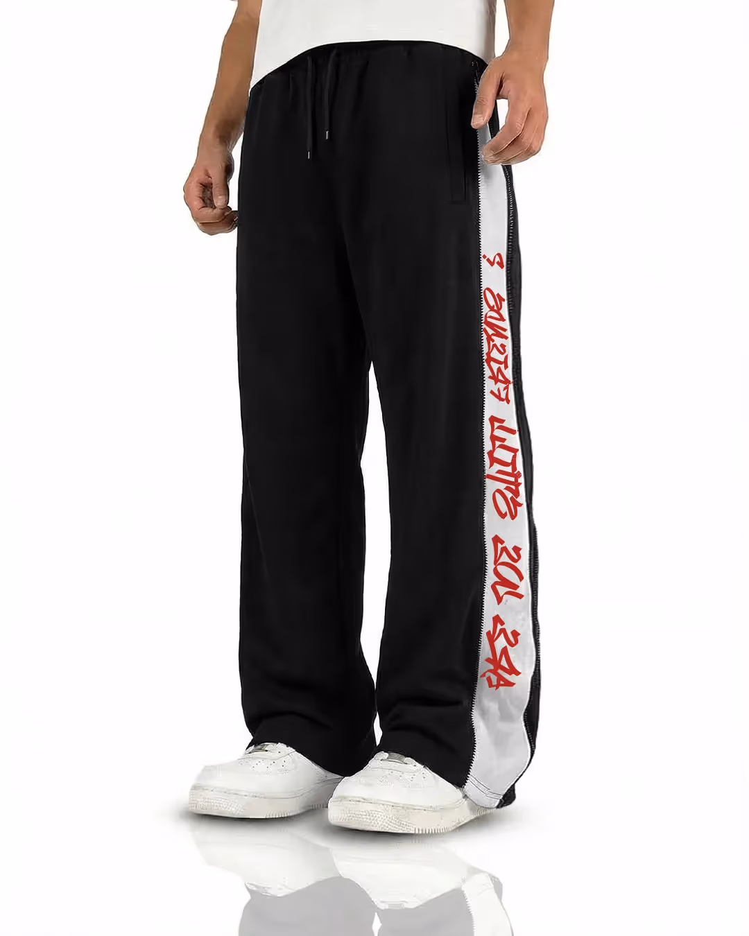 Still Friends Full Zip Cotton Pants image 1