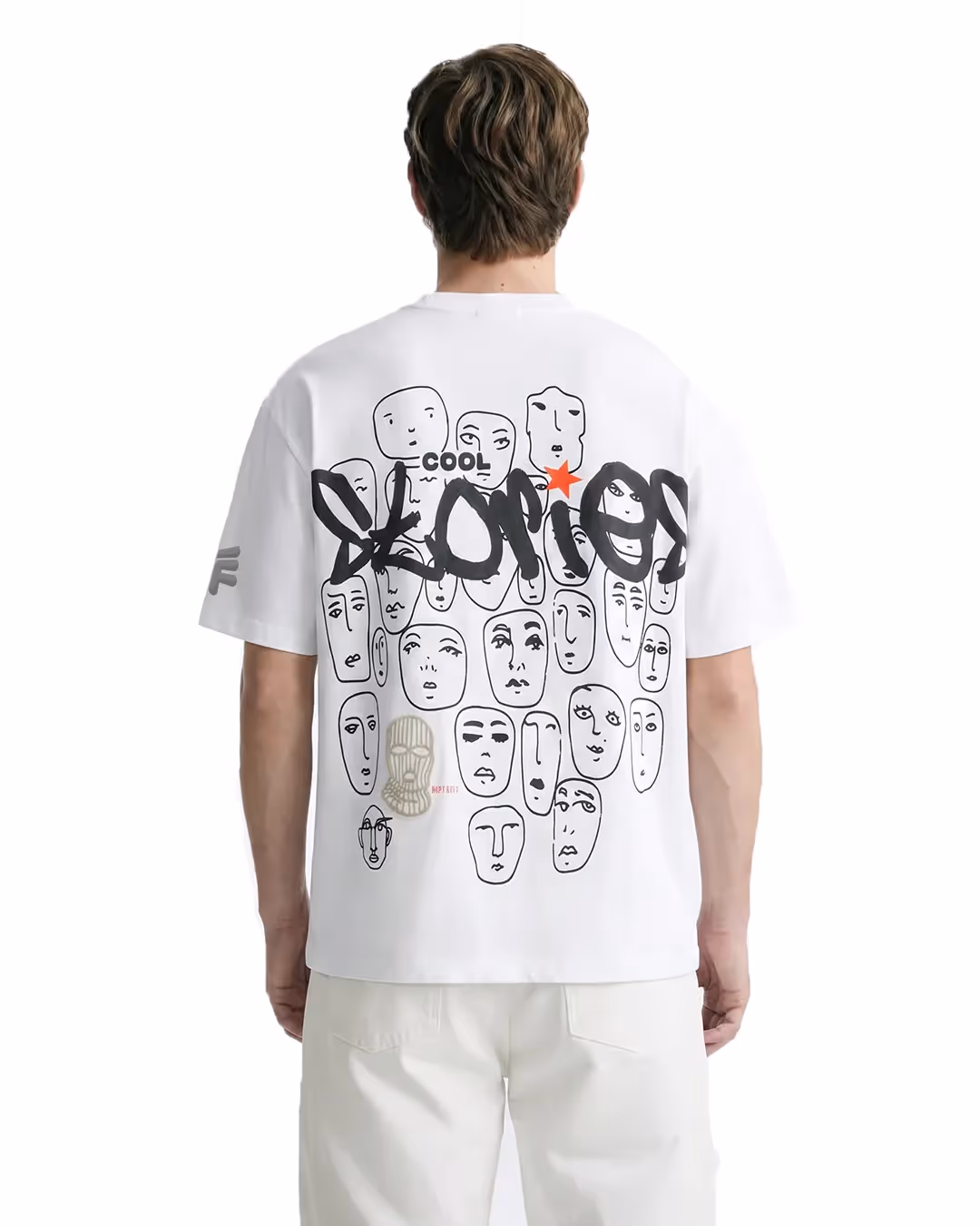 Stories Heavyweight White T-shirt image 2