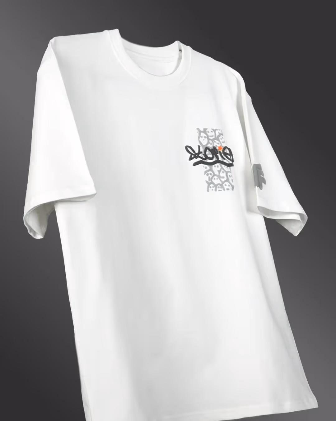 Stories Heavyweight White T-shirt image 4