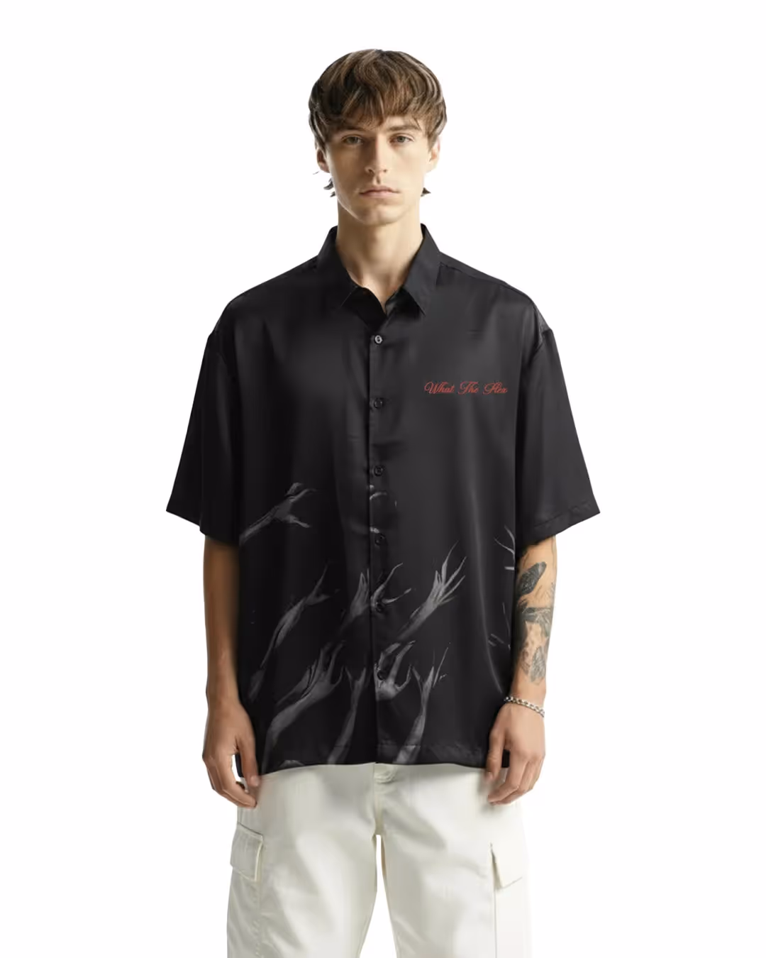 Supremely Gifted Black Fluid Shirt image 2