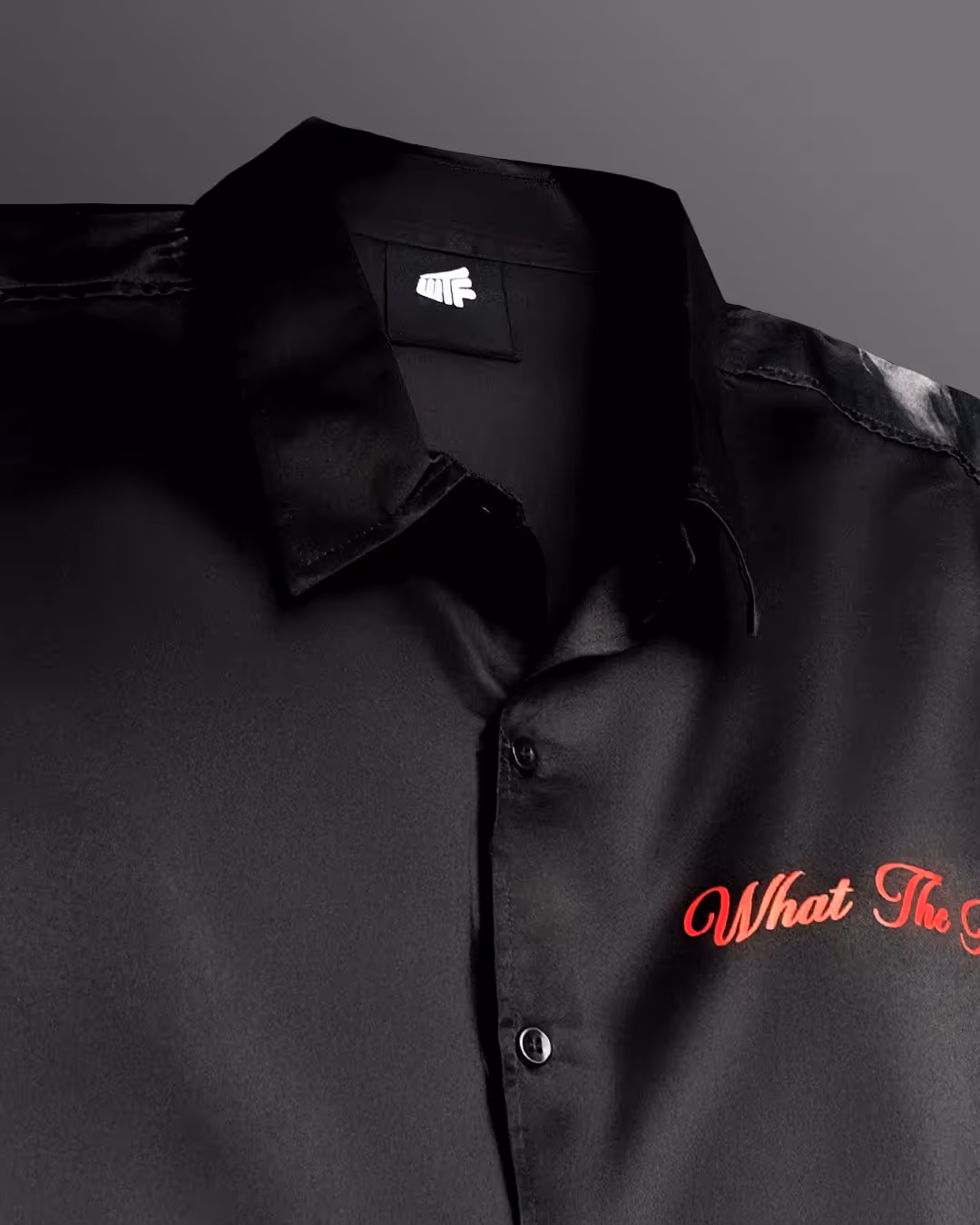 Supremely Gifted Black Fluid Shirt image 7