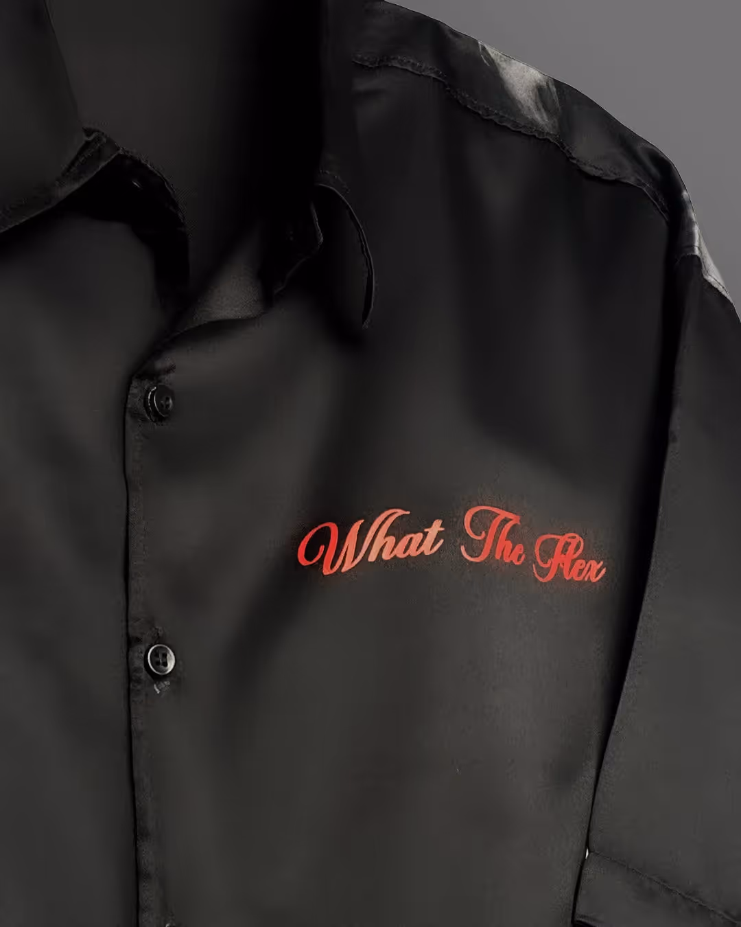 Supremely Gifted Black Fluid Shirt image 8