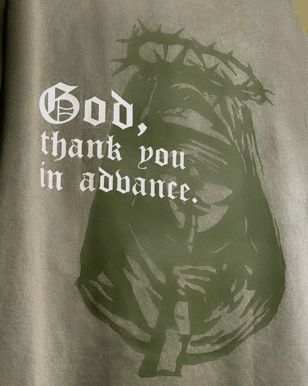 Thank God Acid Wash Polo  image 5