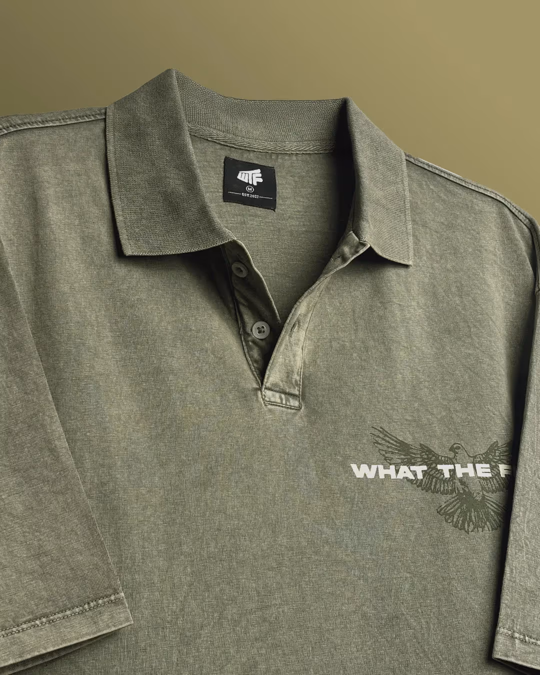 Thank God Acid Wash Polo  image 6
