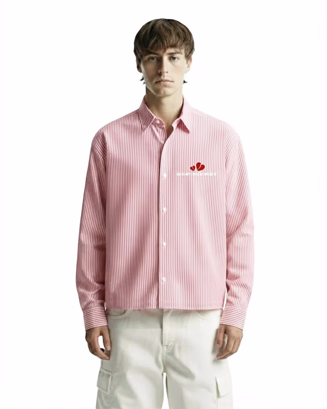 Think Of Me Full Sleeves Striped Shirt image 2