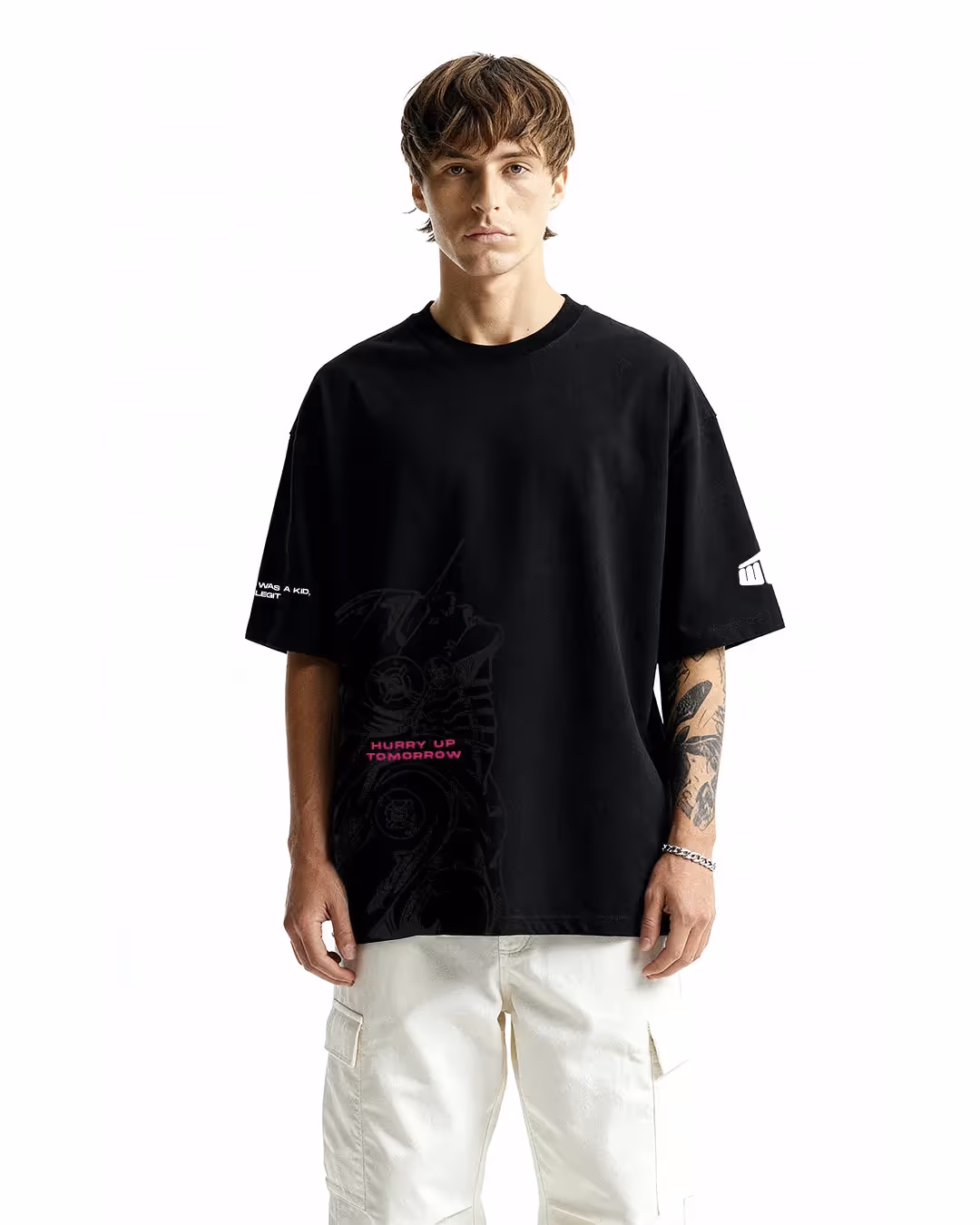 Timeless Black Oversized T-Shirt image 2