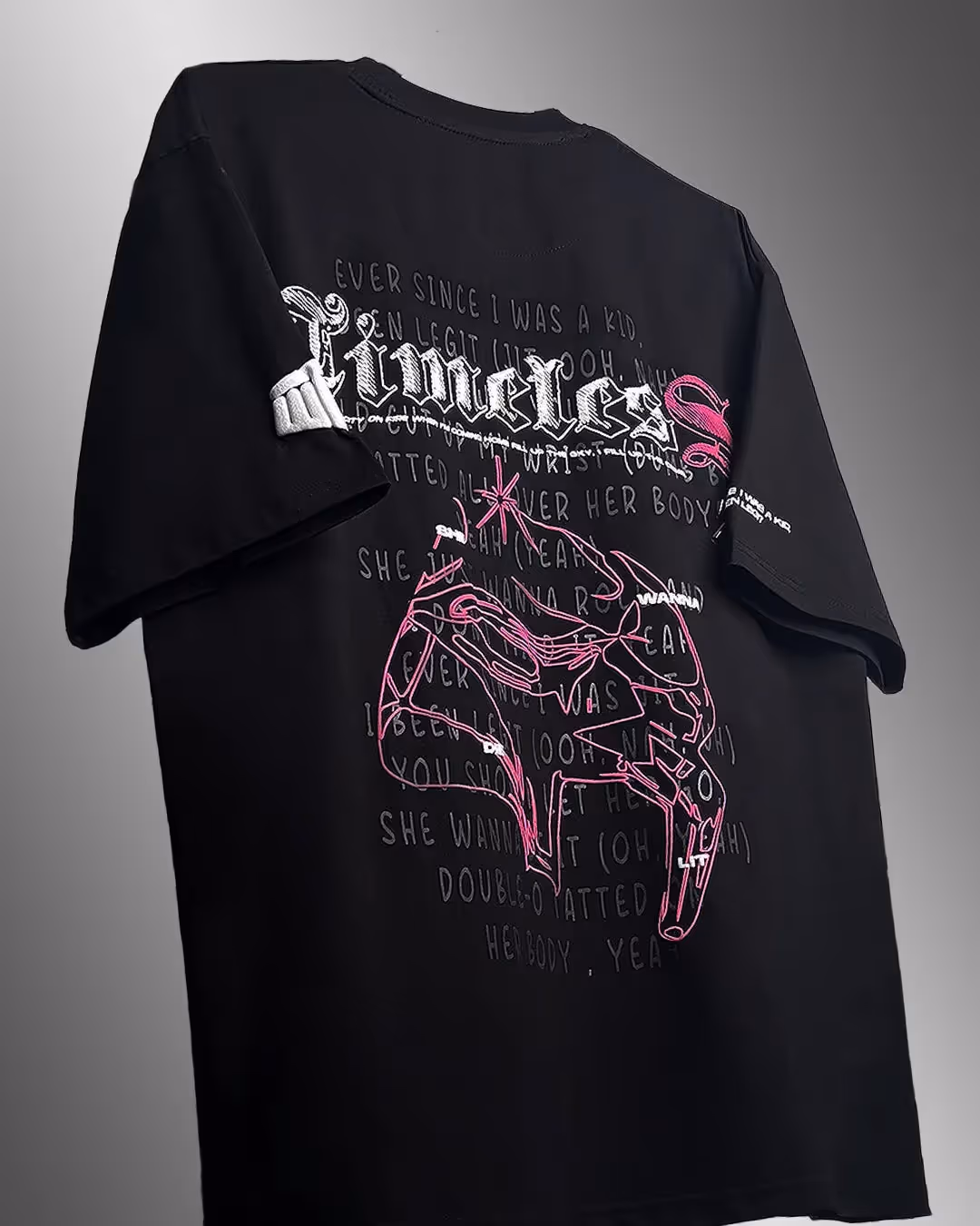Timeless Black Oversized T-Shirt image 3
