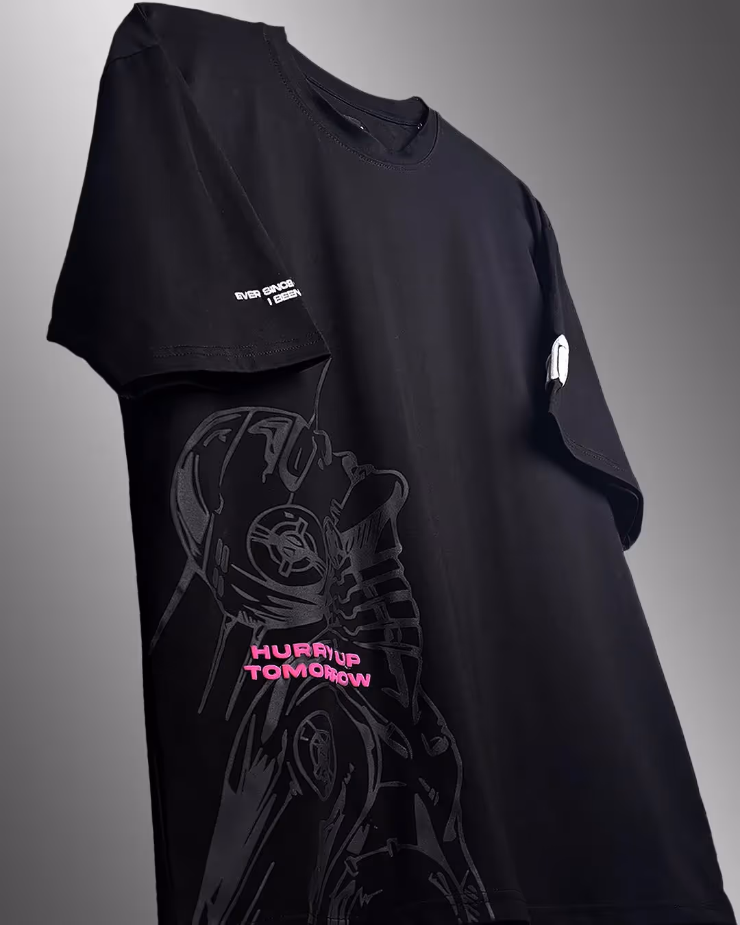 Timeless Black Oversized T-Shirt image 4