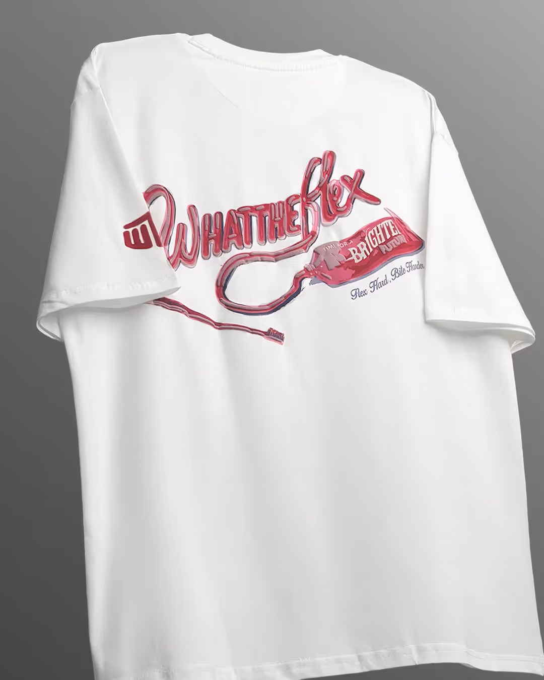 Too Fresh Oversized White T-shirt  image 3