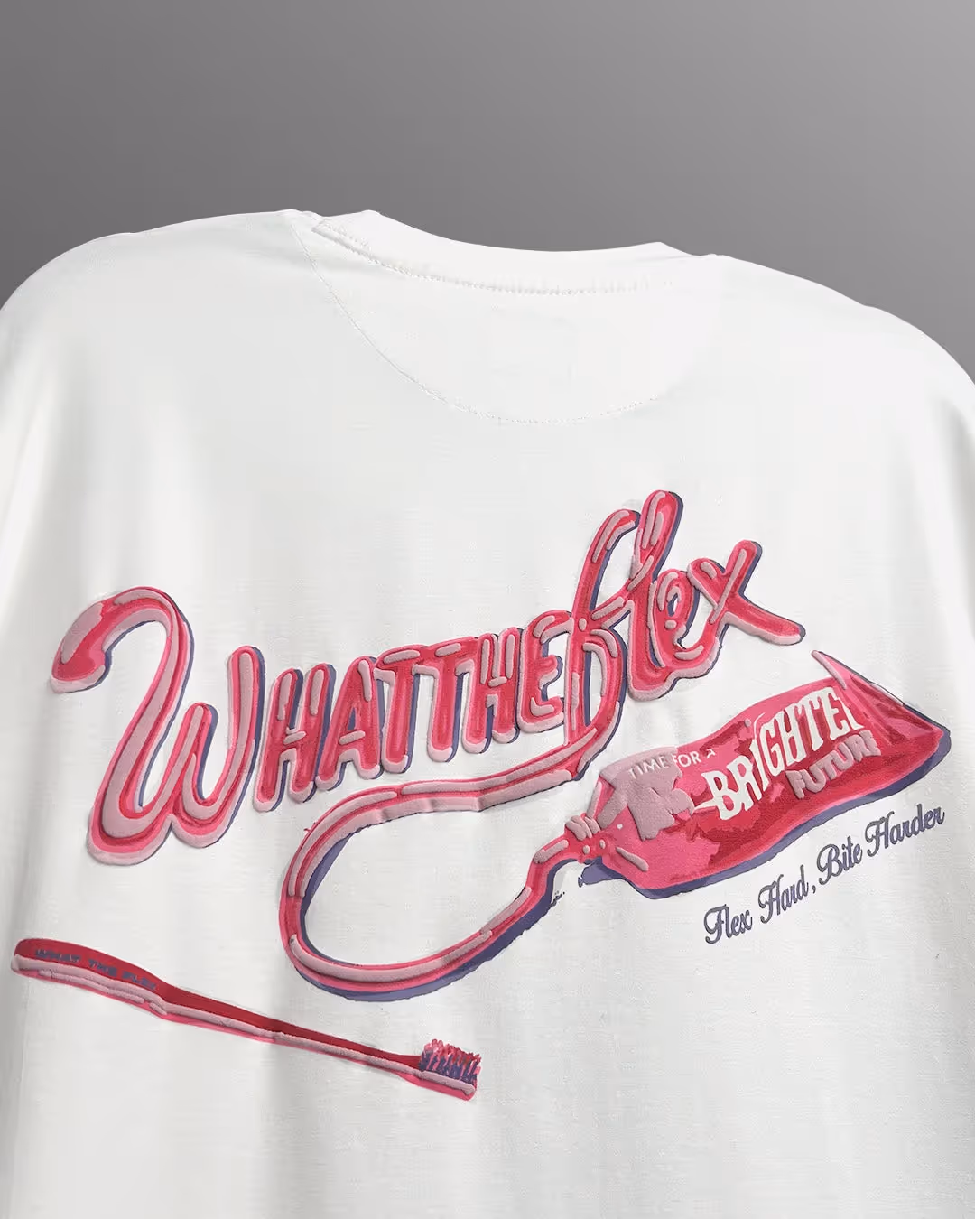 Too Fresh Oversized White T-shirt  image 5