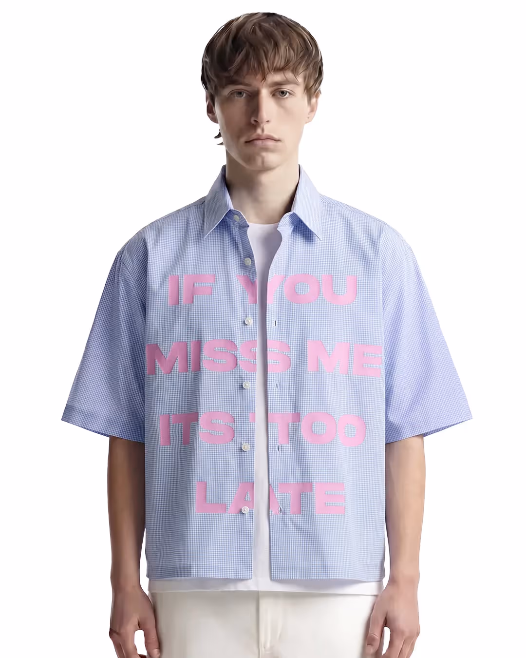Too Late Half Sleeves Checks Shirt image 2