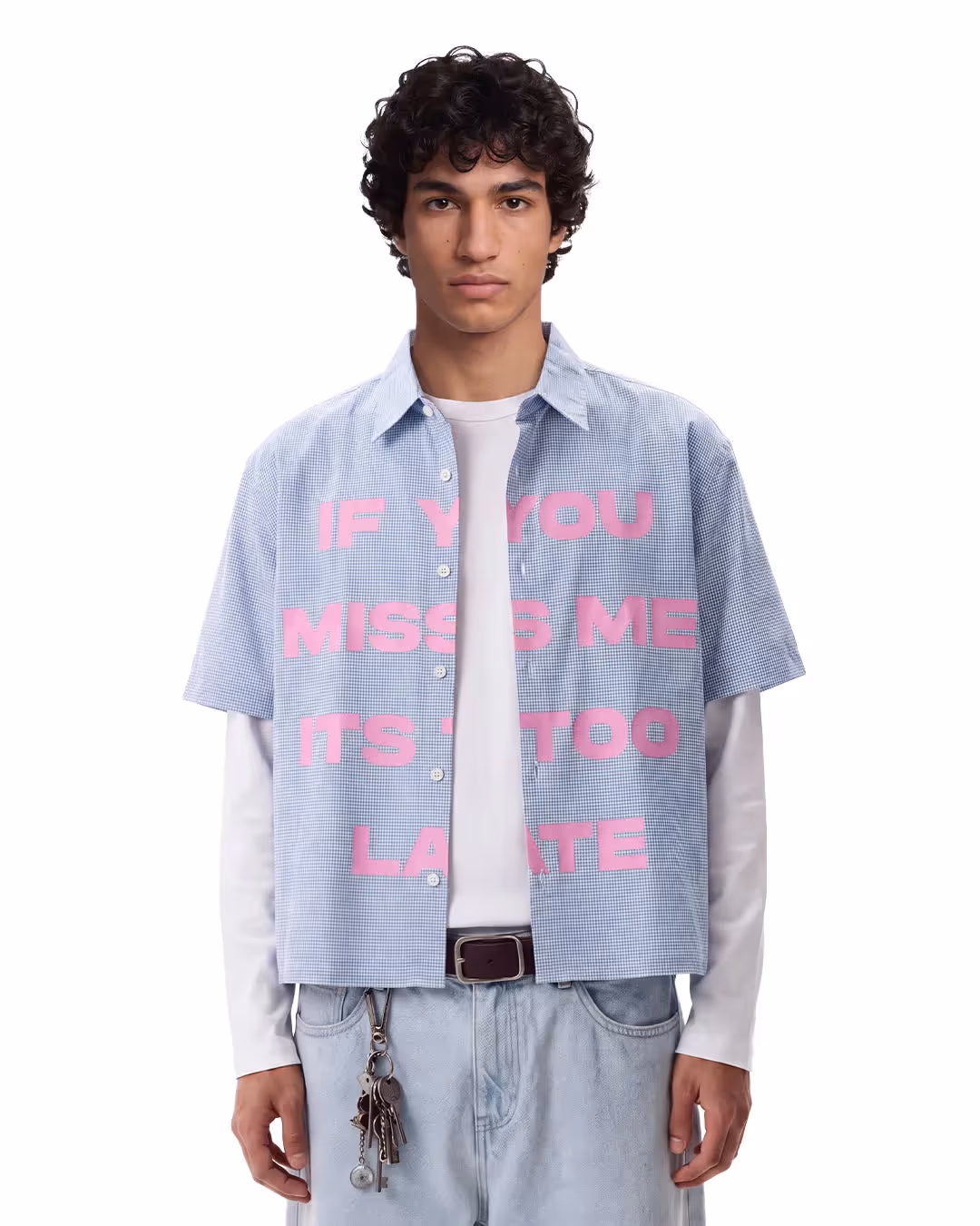 Too Late Half Sleeves Checks Shirt image 4