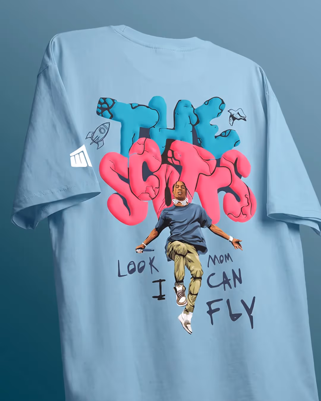 Travis Scott Oversized T-shirt image 3