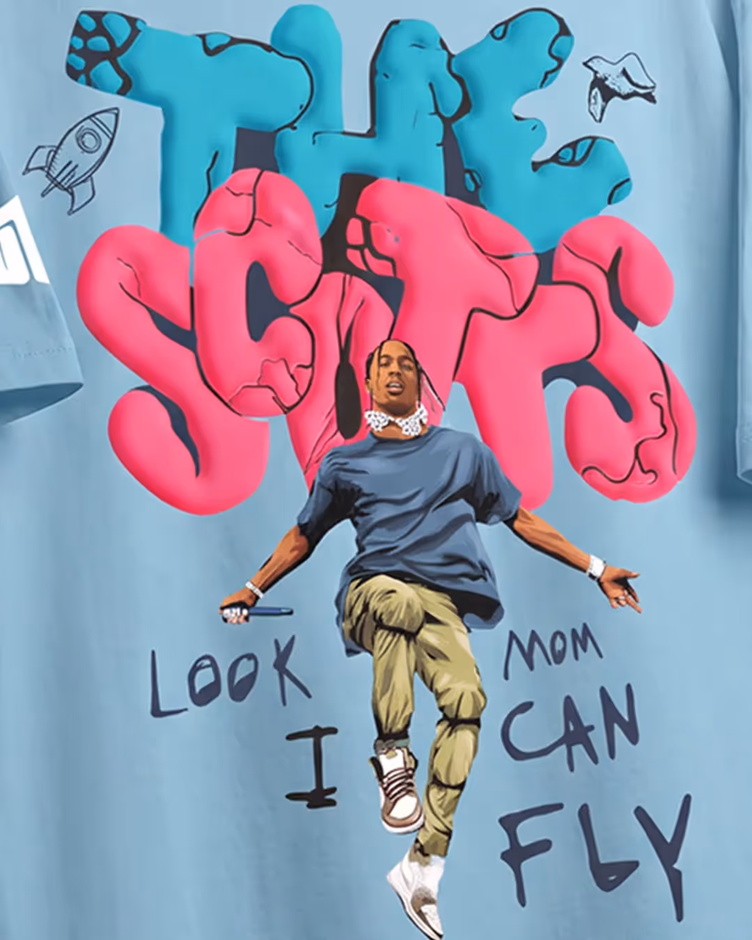 Travis Scott Oversized T-shirt image 6