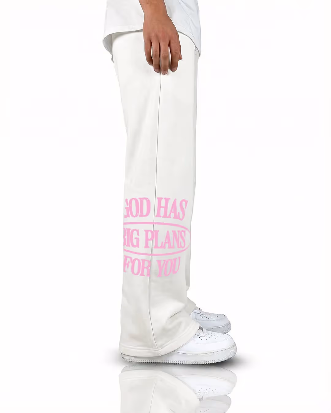 Trust God Cotton Pants image 6