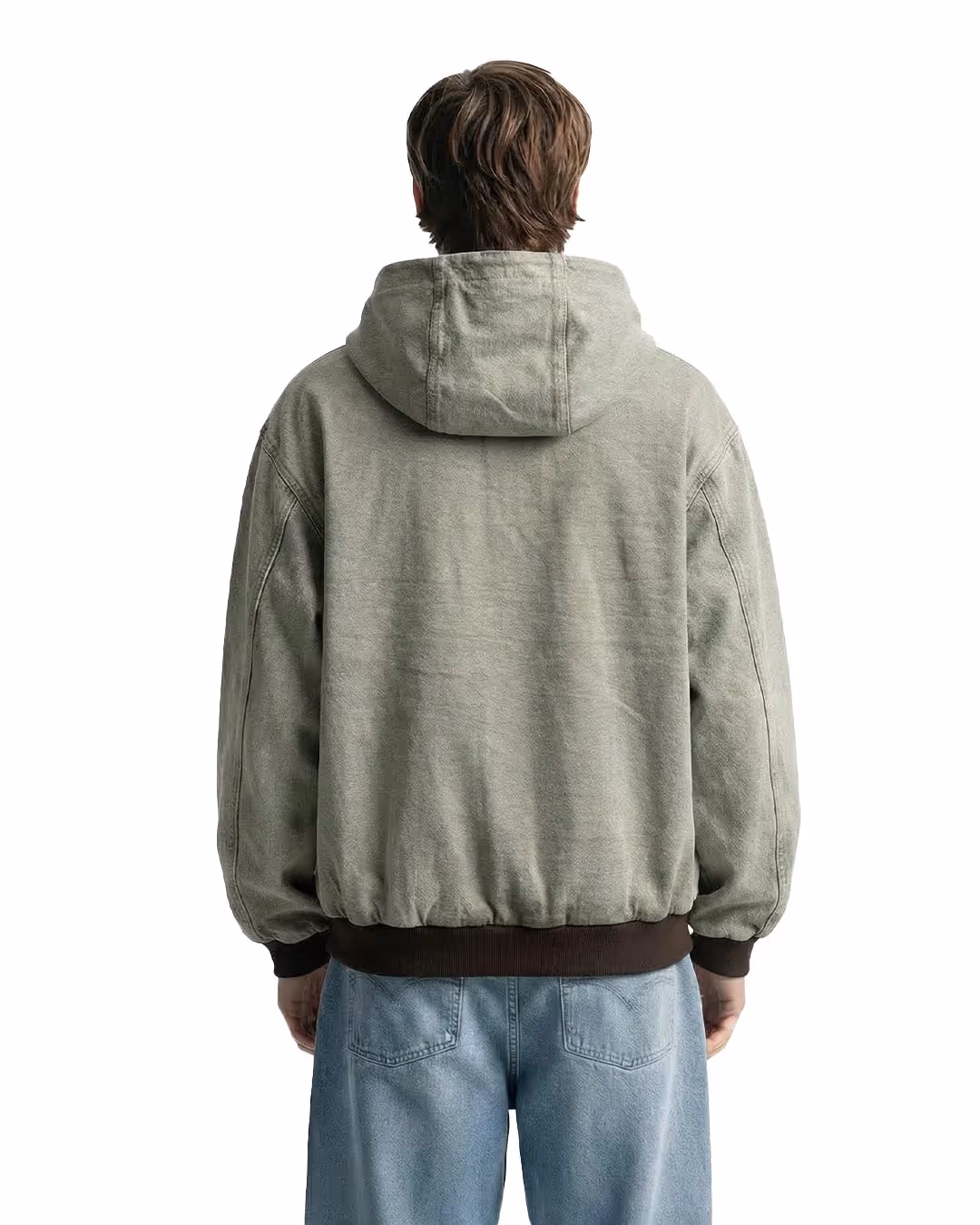 Unbound Denim Zipper Hoodie image 2