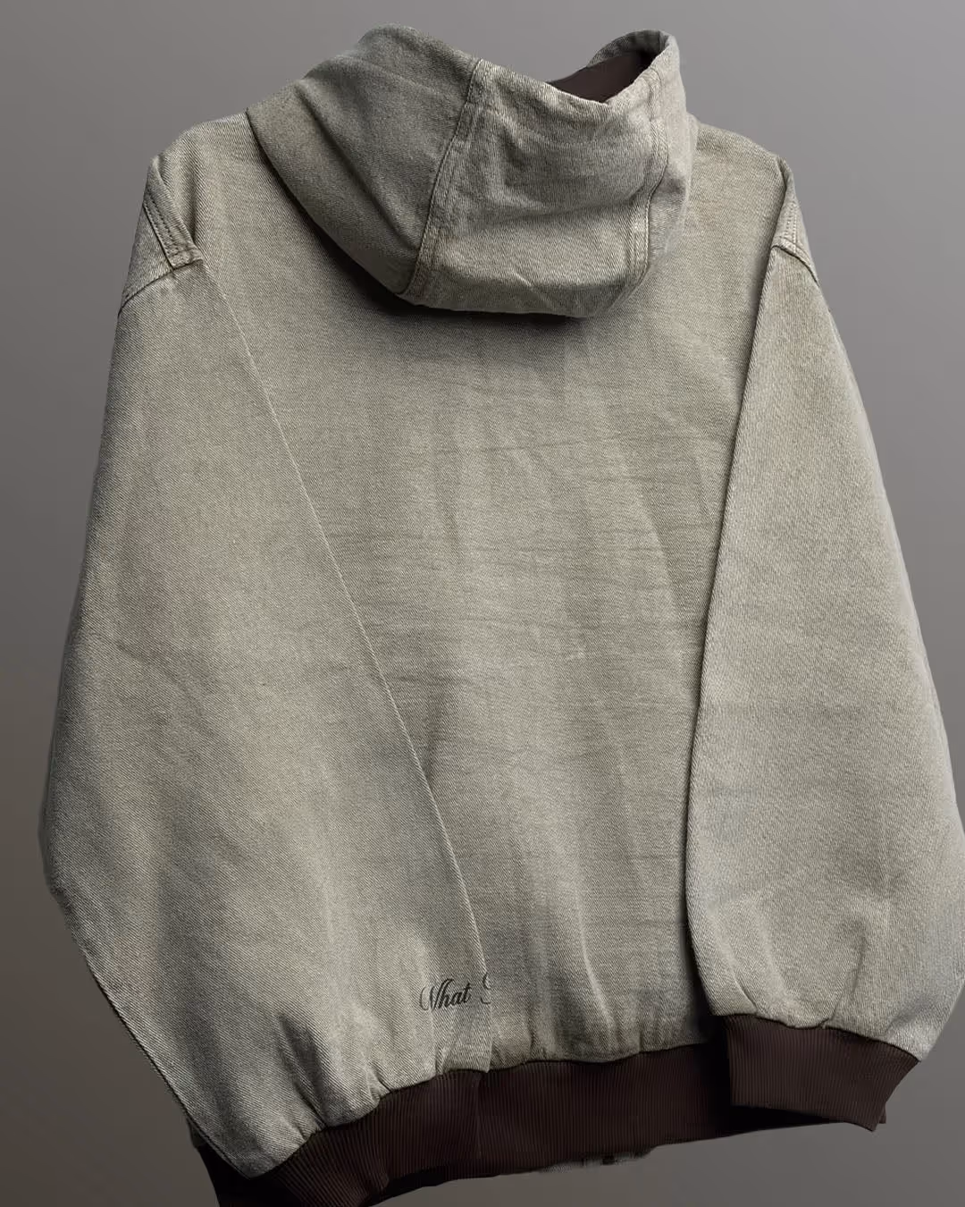 Unbound Denim Zipper Hoodie image 5