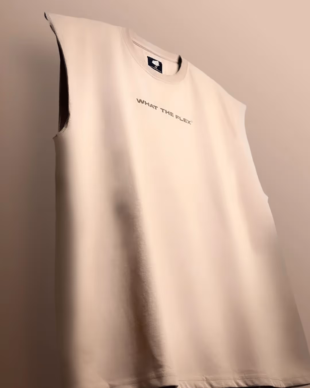 Uncommon Brown Cotton Boxy Vest image 4