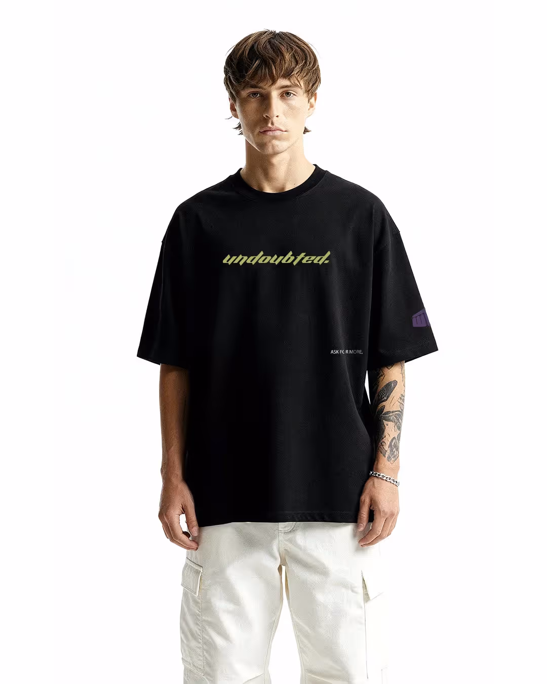 Undoubted Black Lightweight T-shirt image 2