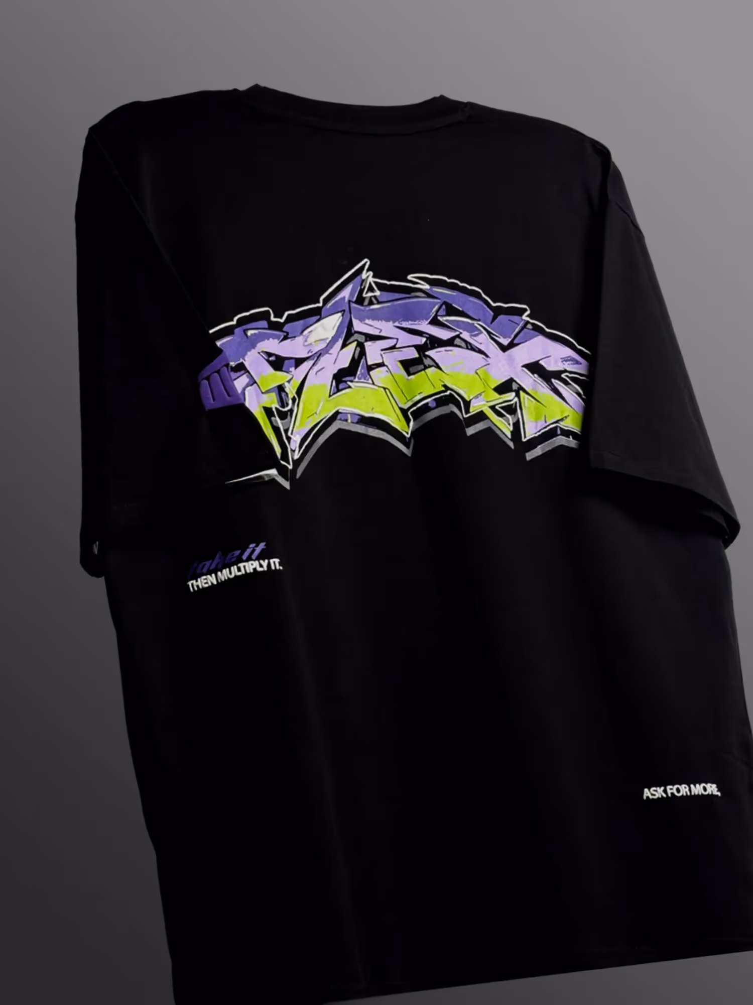 Undoubted Black Lightweight T-shirt image 3