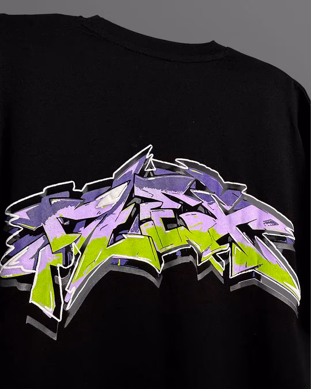 Undoubted Black Lightweight T-shirt image 5