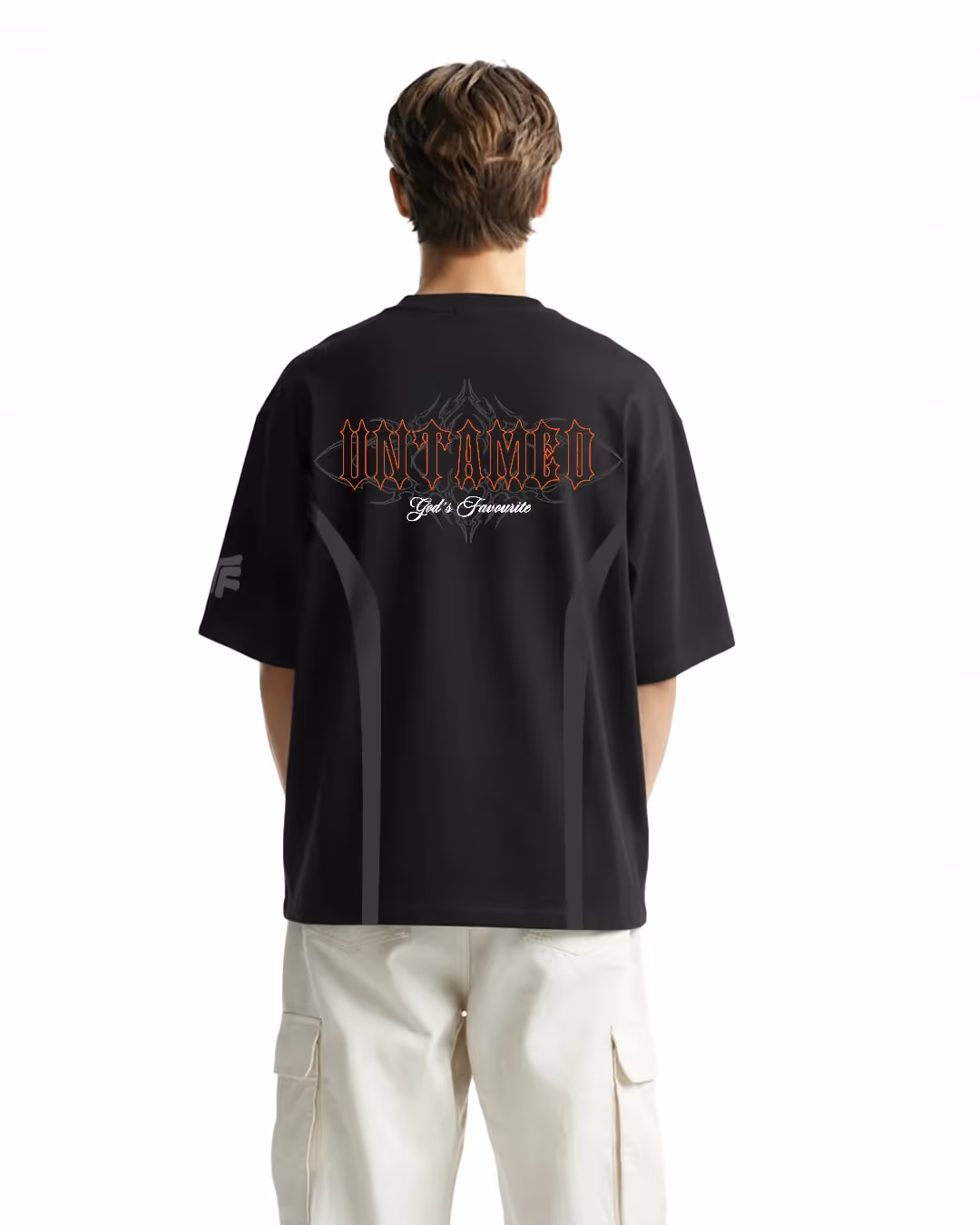 Untamed Black Heavyweight T-Shirt image 1