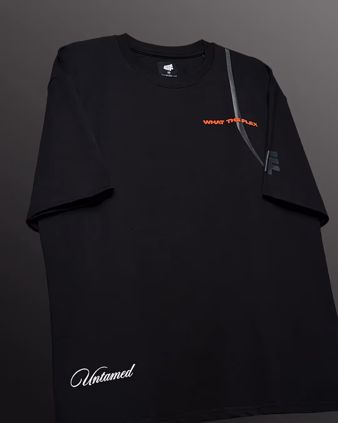 Untamed Black Heavyweight T-Shirt image 3