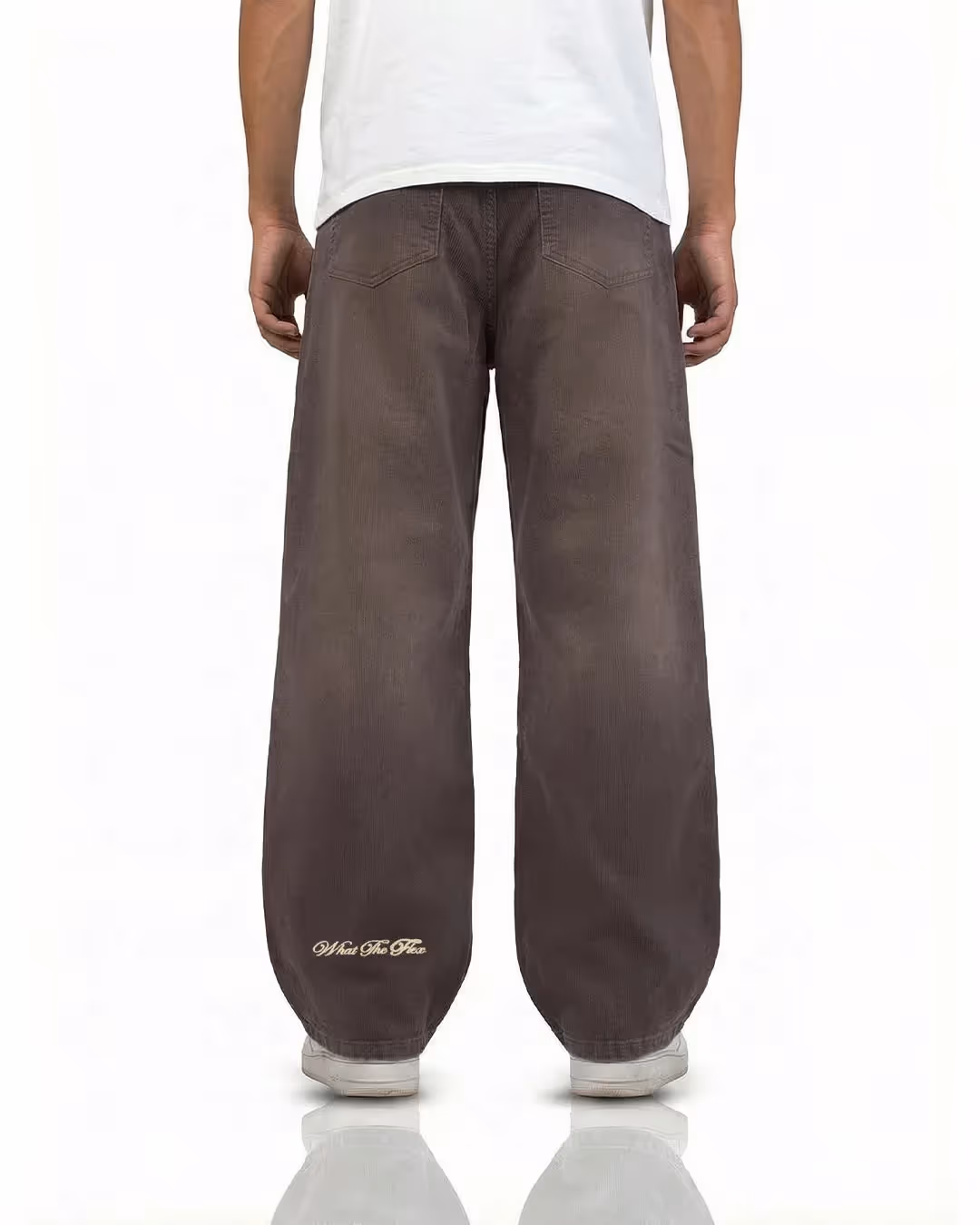 Vintage Brown Baggy Jeans image 6