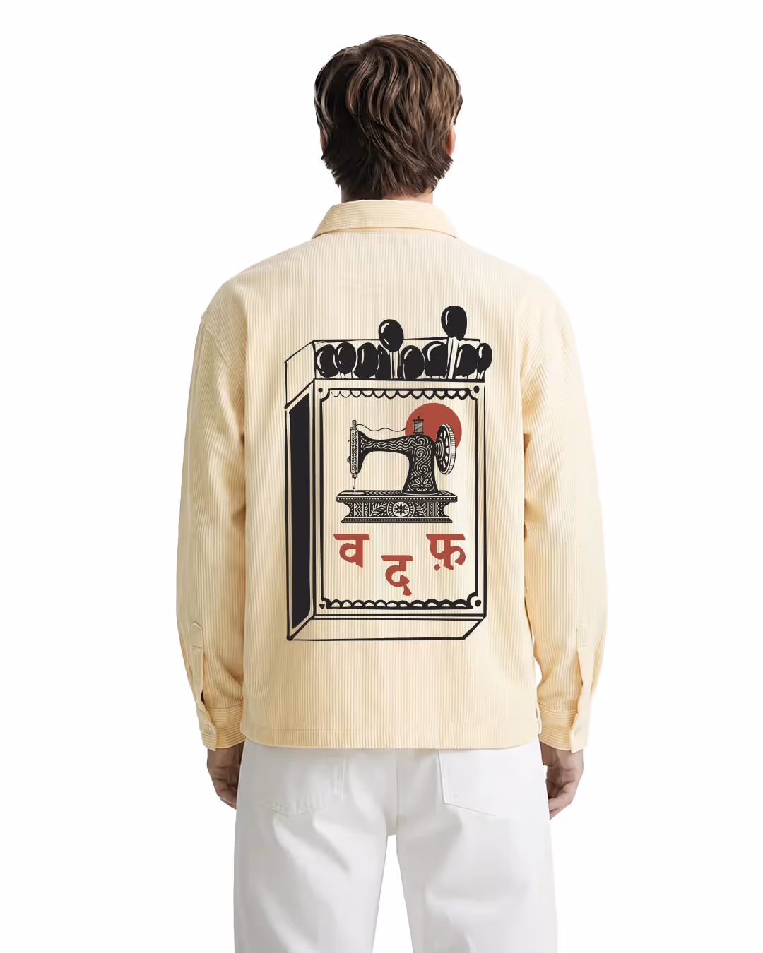 Virasat Full Sleeves Striped Shirt image 1