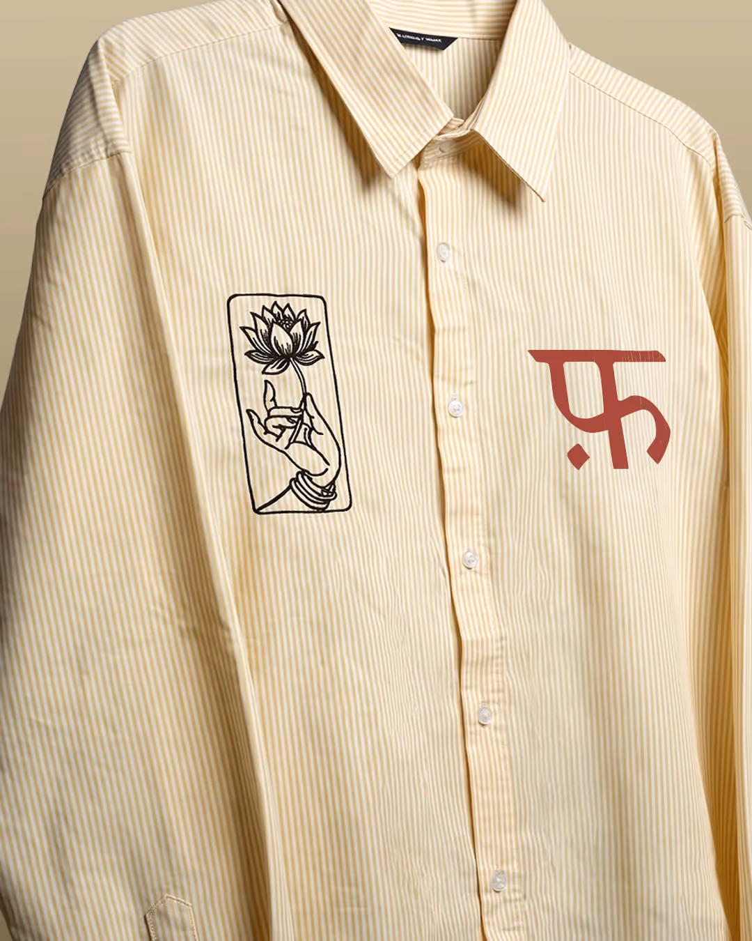 Virasat Full Sleeves Striped Shirt image 6