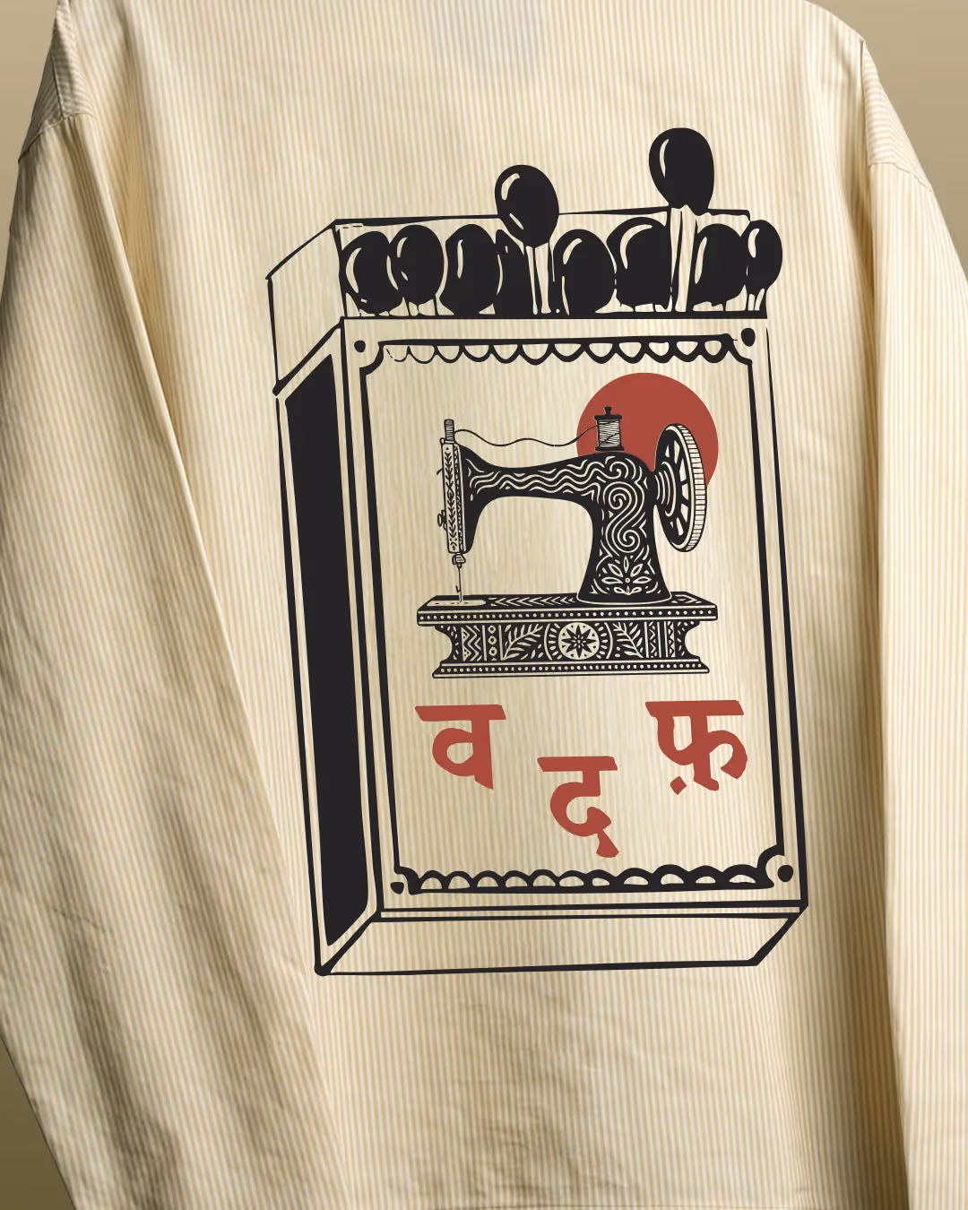 Virasat Full Sleeves Striped Shirt image 8