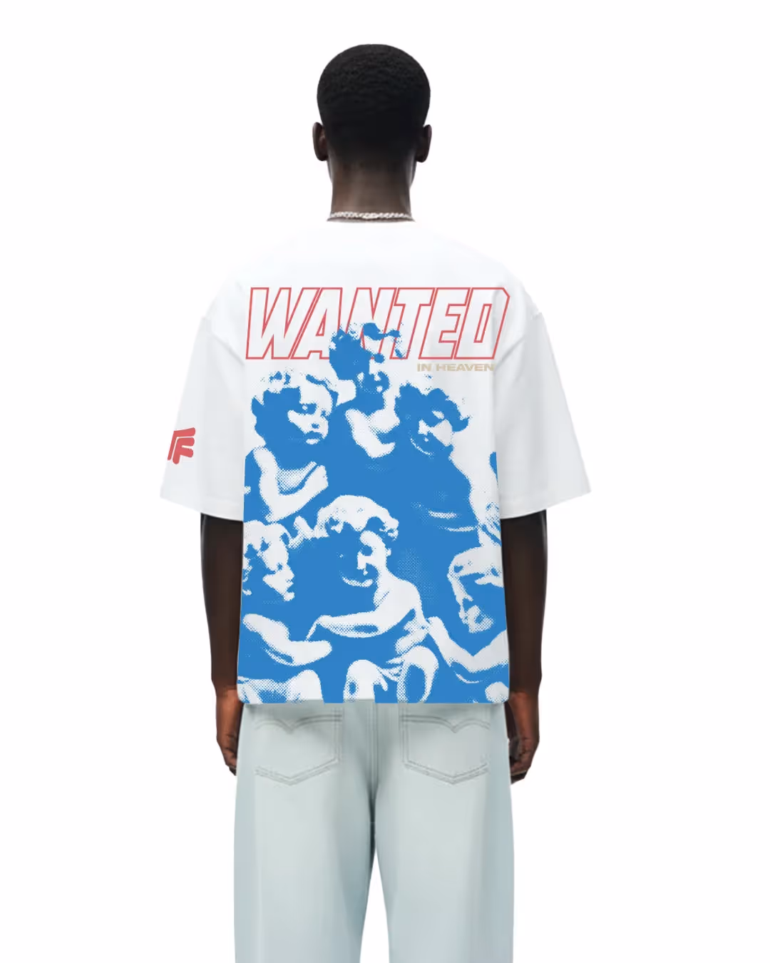 Wanted White Heavyweight T-shirt image 1