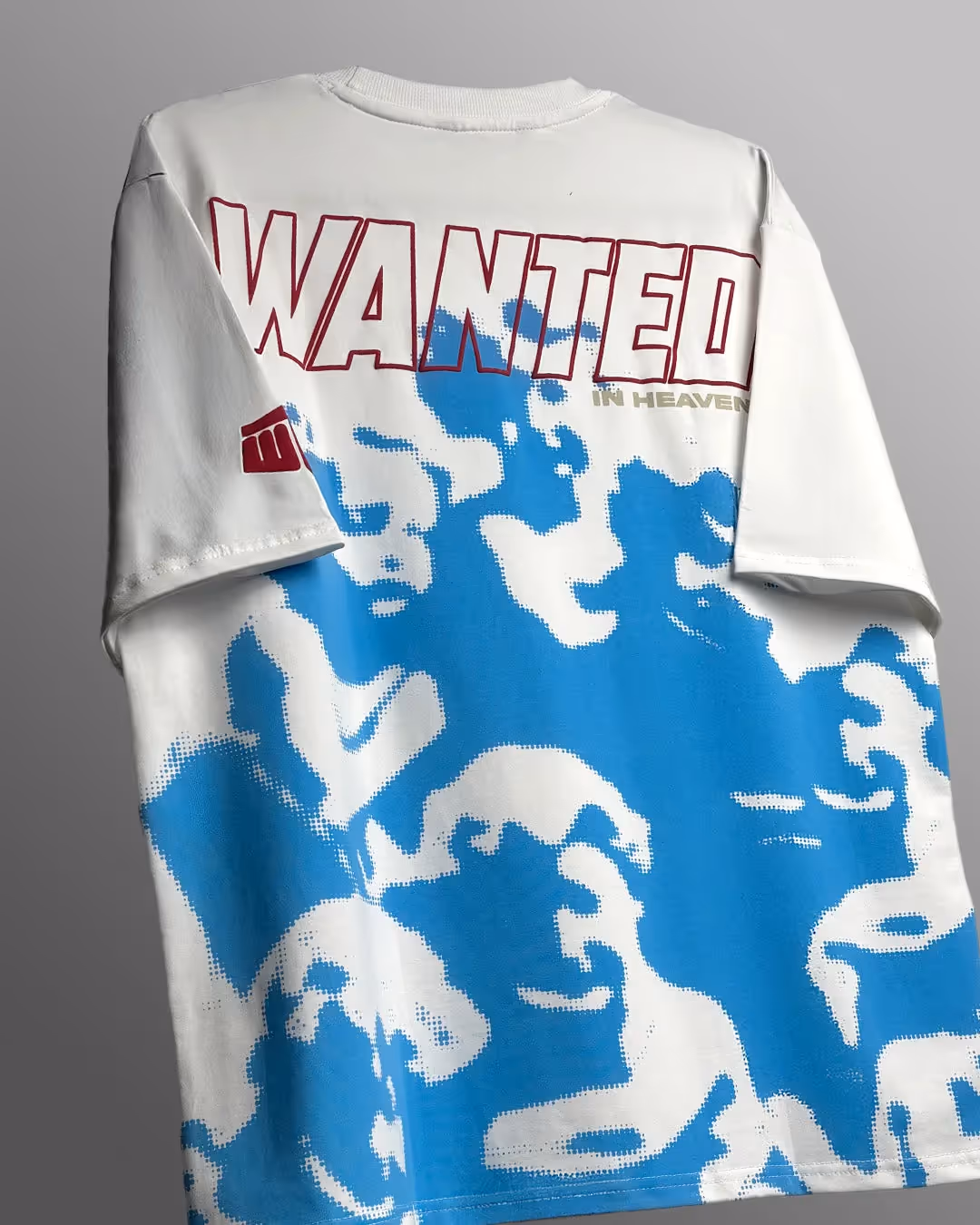 Wanted White Heavyweight T-shirt  image 3