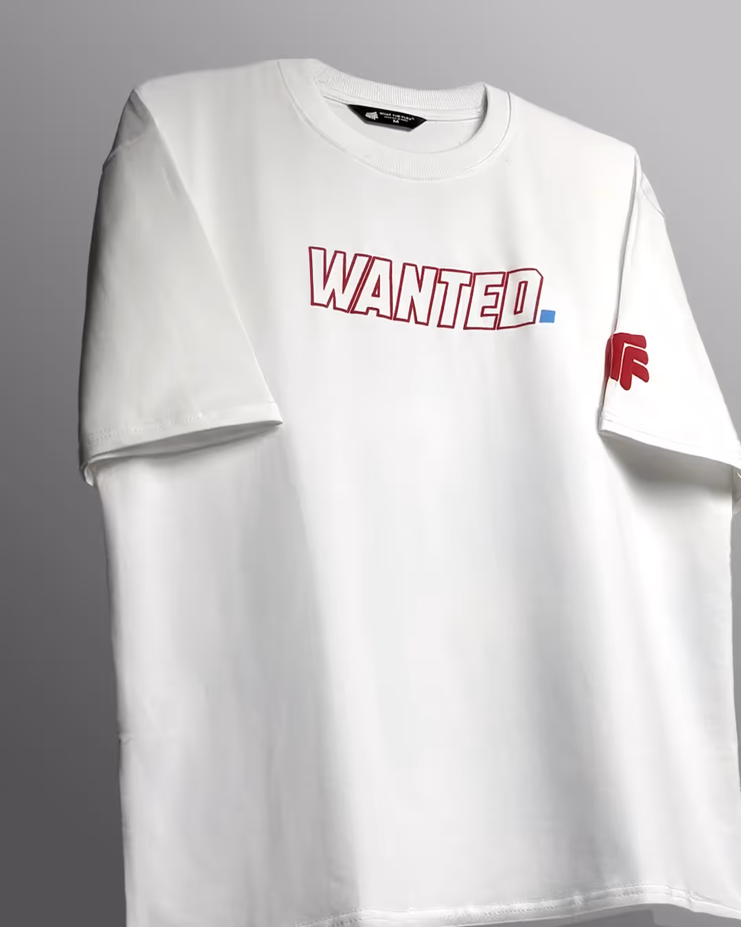 Wanted White Heavyweight T-shirt  image 4