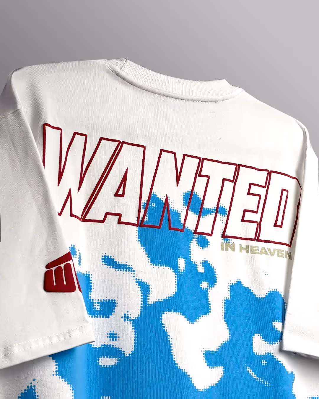 Wanted White Heavyweight T-shirt  image 5