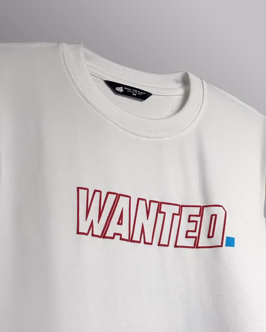 Wanted White Heavyweight T-shirt  image 6