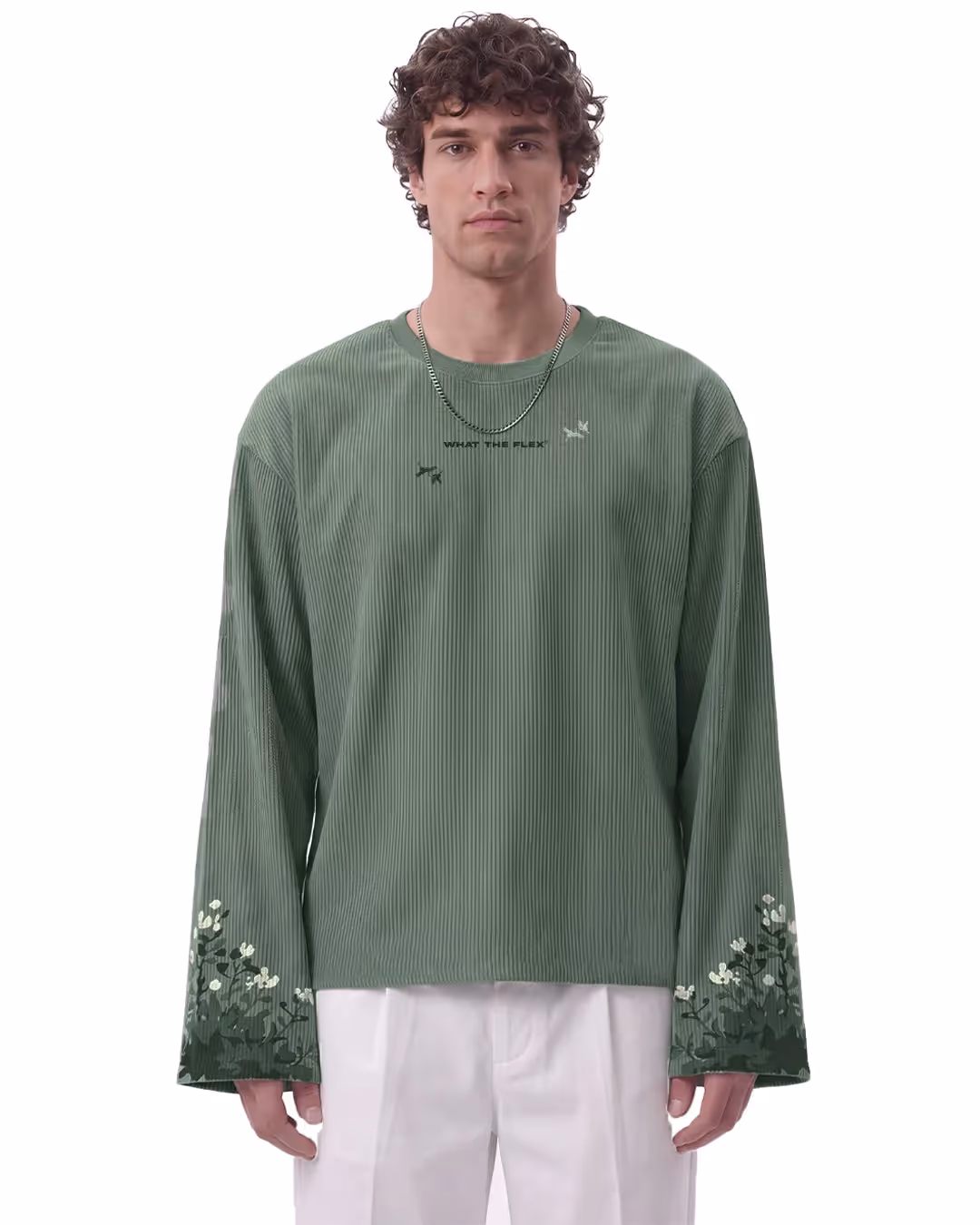 We Dream Full Sleeves Ribbed T-Shirt image 1