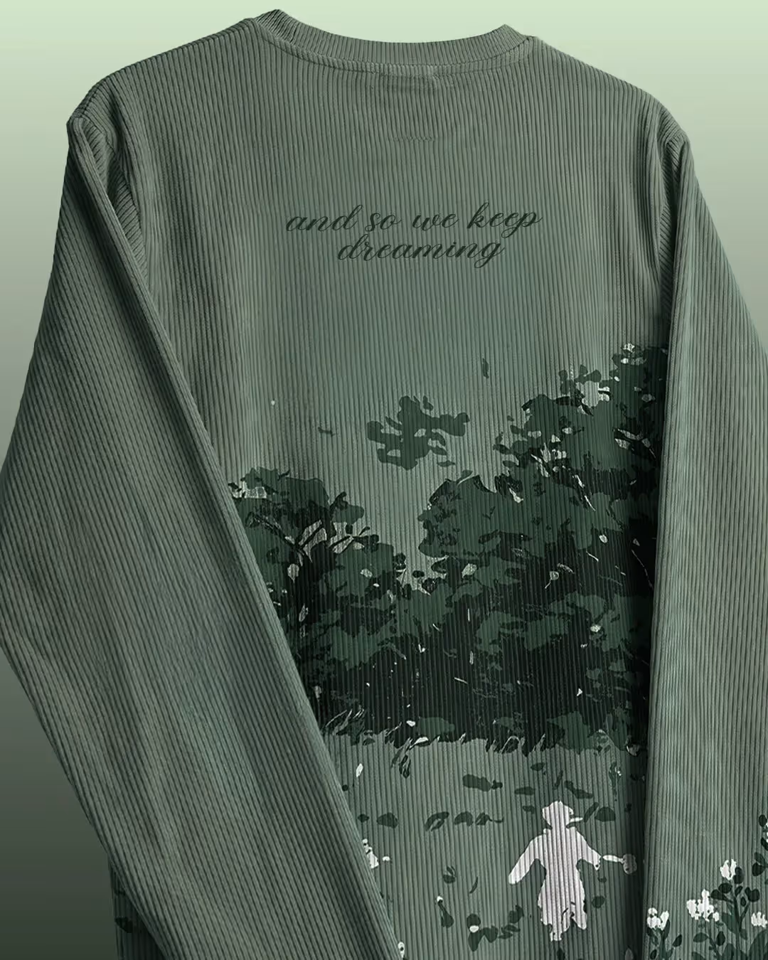We Dream Full Sleeves Ribbed T-Shirt image 4