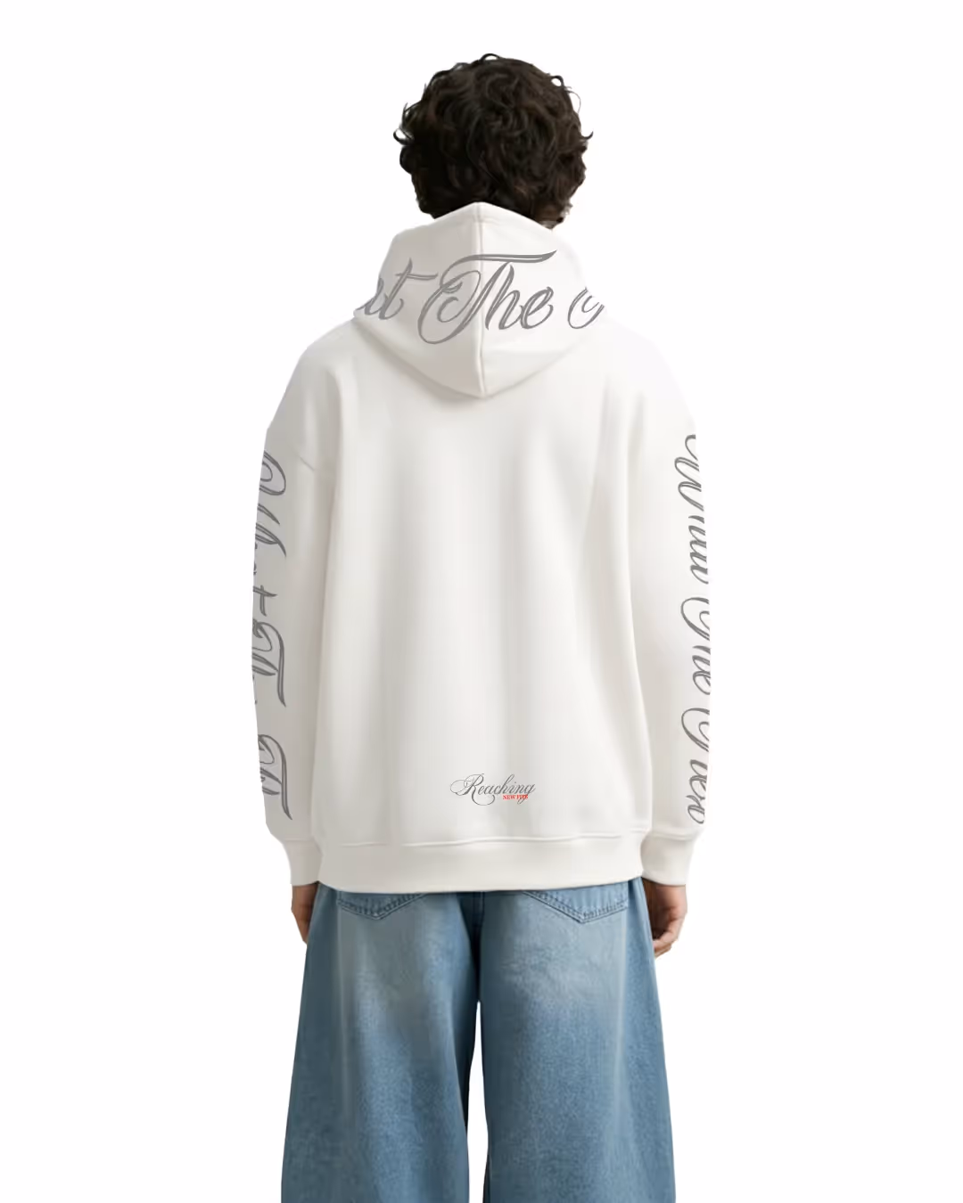 White Angel Oversized Hoodie  image 2