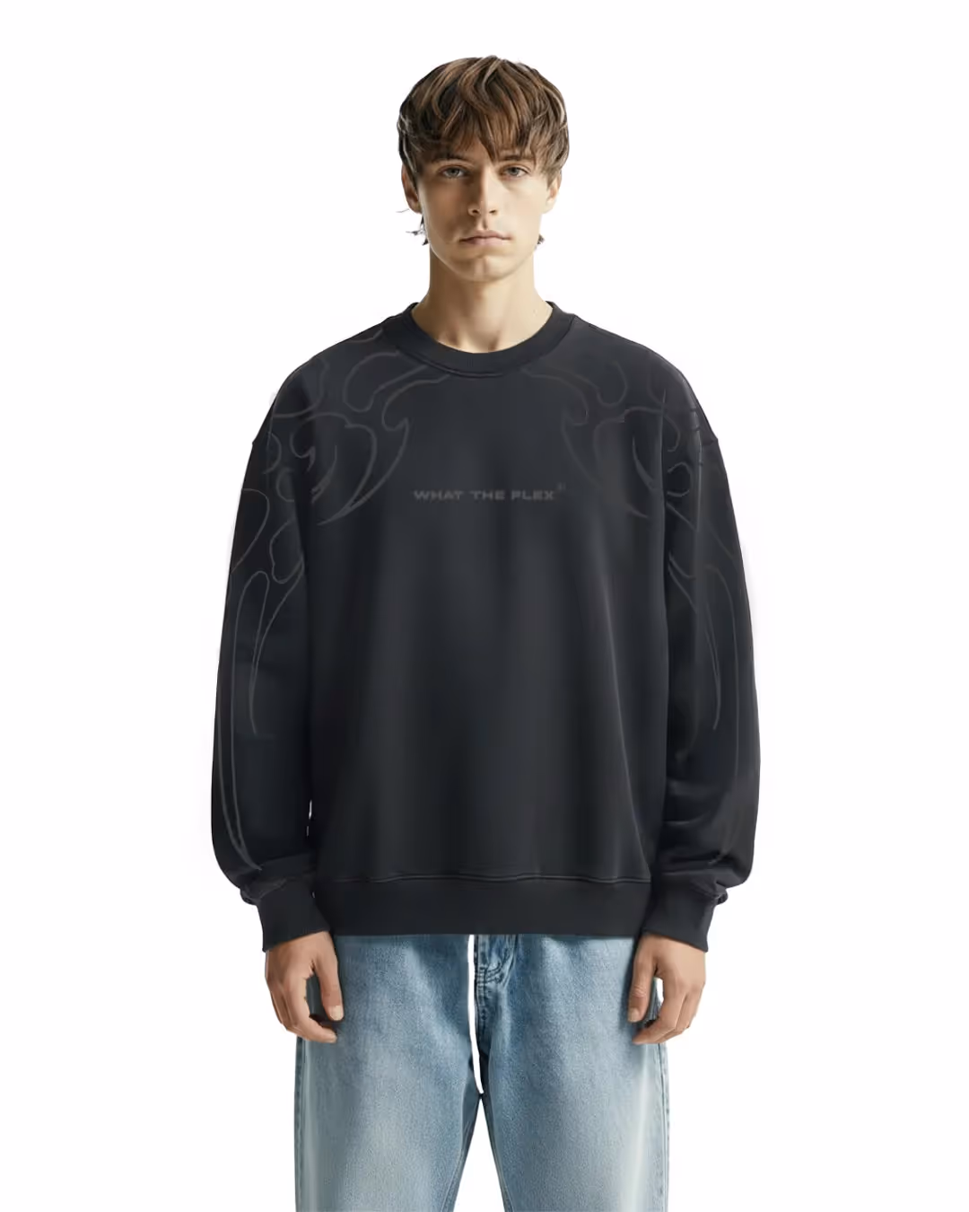 Wild Fire Acid Wash Sweatshirt image 2